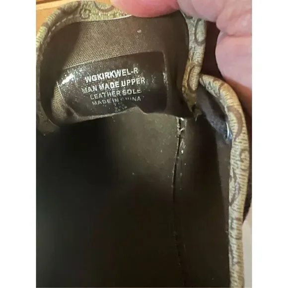 *GORGEOUS* Gold Guess Signature Womans Sneakers Size 7​ - Picture 13 of 13